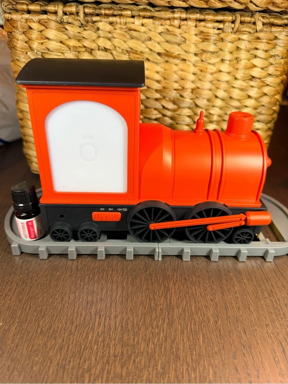 Doterra Red Train Aroma Diffuser with Train Track and Oil Holder